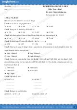Đề kiểm tra học kì 2 Toán 3 Chân trời sáng tạo - Đề số 2